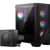 MSI MAG FORGE 120A B65 650W 80+Bronz 6x120mm Auto RGB Fan Temperli Cam ATX Kasa